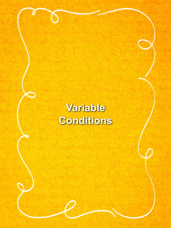 Cover image for Variable Conditions