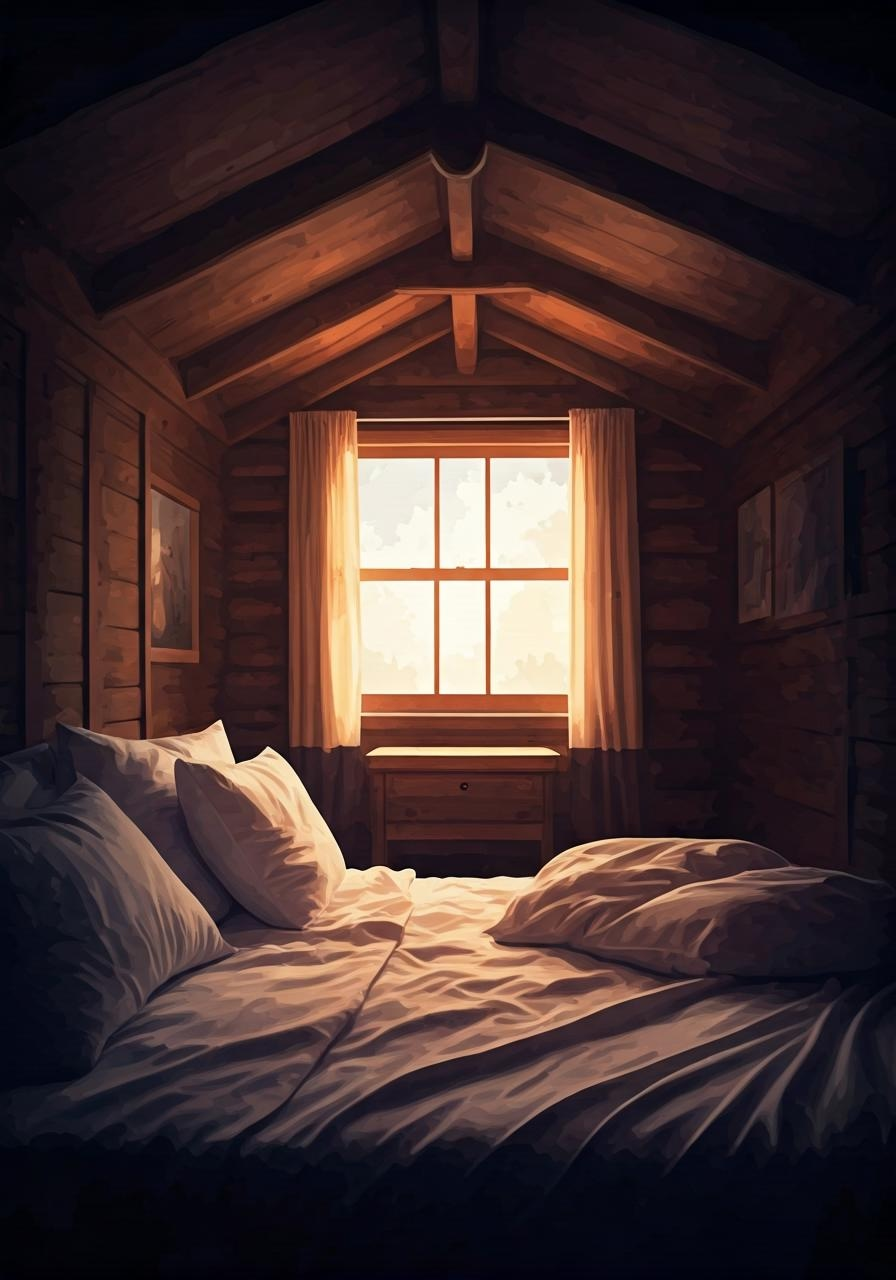Cover image for A Storm Trapped Me and My Seven Friends in a Cabin With Only One Bed